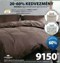 JYSK KRONBORG ágyneműhuzat-garnitúra ajánlat
