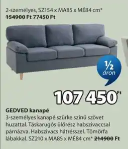 JYSK GEDVED kanapé ajánlat
