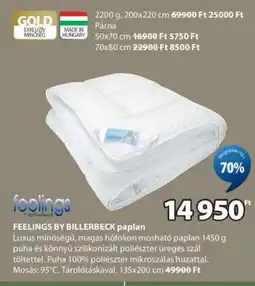 JYSK FEELINGS BY BILLERBECK paplan ajánlat