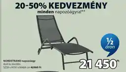 JYSK NORDSTRAND napozóágy ajánlat