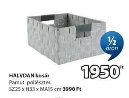 JYSK HALVDAN kosár ajánlat
