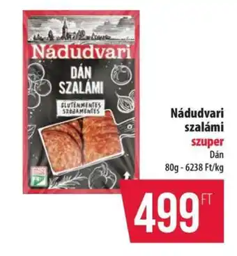 Coop Nádudvari szalámi ajánlat