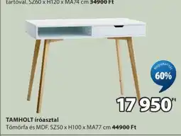JYSK TAMHOLT íróasztal ajánlat
