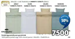JYSK Perkál ágyneműhuzat-garnitúrák ajánlat