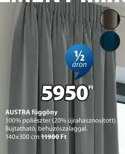 JYSK AUSTRA függöny ajánlat