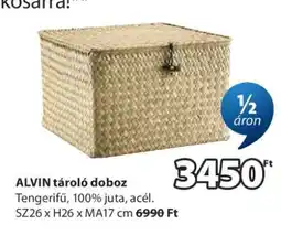 JYSK ALVIN tároló doboz ajánlat