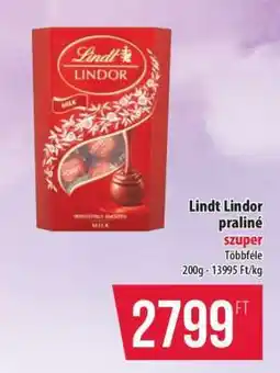 Coop Lindt Lindor praliné ajánlat
