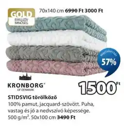 JYSK STIDSVIG törölköző ajánlat