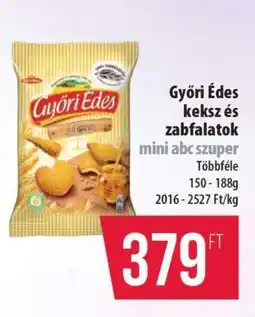 Coop Győri Édes keksz és zabfalatok ajánlat