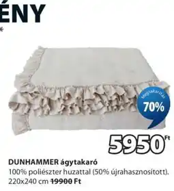 JYSK DUNHAMMER ágytakaró ajánlat