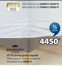 JYSK JETTE jersey gumis lepedő ajánlat