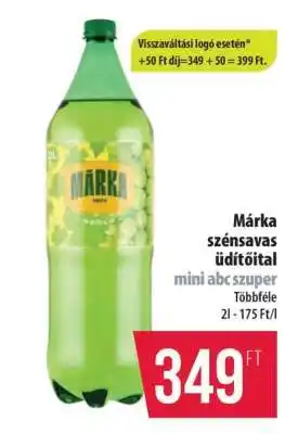 Coop Márka Szénsavas Üdítőital ajánlat