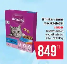 Coop Whiskas száraz macskaeledel ajánlat