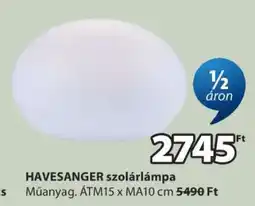 JYSK HAVESANGER szolárlámpa ajánlat