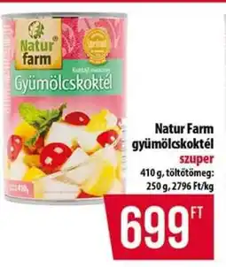Coop Natur Farm gyümölcskoktél ajánlat