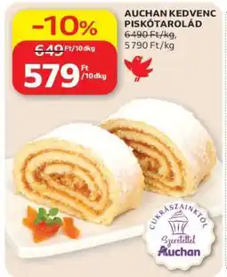 Auchan Auchan Kedvenc Piskótarolád ajánlat