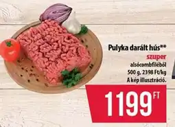 Coop Pulyka darált hús ajánlat