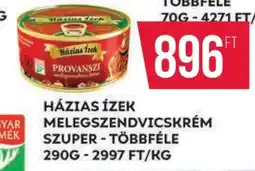 Coop Háziás Ízek melegszendvicskrém ajánlat