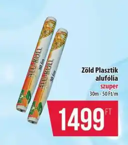 Coop Zöld Plasztik alufólia ajánlat