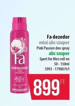 Coop Fa dezodor mini abc szuper ajánlat
