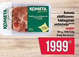 Coop Kometa Zöldfűszeres-fokhagymás sertéstarja ajánlat