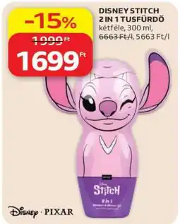 Auchan DISNEY STITCH 2 IN 1 TUSFÜRDŐ ajánlat