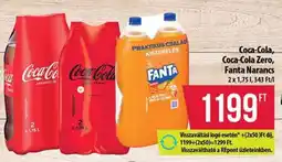 Coop Coca Cola / Coca Cola Zero / Fanta narancs ajánlat