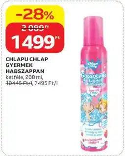 Auchan CHLAPU CHLAP GYERMEK HABSZAPPAN ajánlat