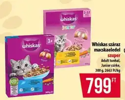 Coop Whiskas száraz macskaeledel ajánlat