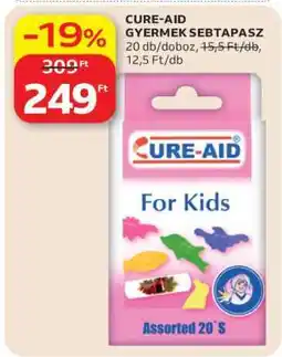 Auchan CURE-AID GYERMEK SEBTAPASZ ajánlat