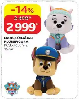Auchan Mancs Őrjárat plüssfigura ajánlat