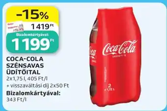 Coca-Cola szénsavas üdítőital