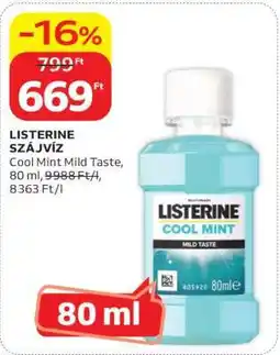 Auchan LISTERINE Szájvíz ajánlat