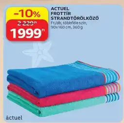 Auchan ACTUEL FROTTÍR STRANDTÖRÖLKÖZŐ ajánlat