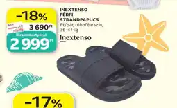 Auchan INEXTENSO FÉRFI STRANDPAPUCS ajánlat