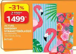 Auchan ACTUEL BÁRSONY STRANDTÖRÖLKÖZŐ ajánlat