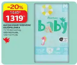 Auchan AUCHAN BABY KEDVENC ÚSZÓPELENKA ajánlat