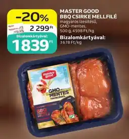 Auchan MASTER GOOD BBQ CSIRKE MELLFILÉ ajánlat