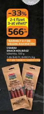 Auchan CSABAI SNACK KOLBÁSZ ajánlat