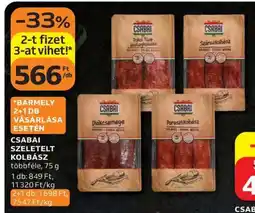 Auchan CSABAI SZELETELT KOLBÁSZ ajánlat