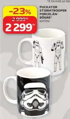 Auchan PUCKATOR STORMTROOPER PORCELÁN-BÖGRE ajánlat