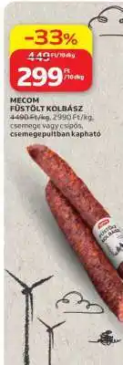 Auchan Mecom füstölt kolbász ajánlat