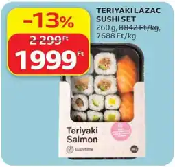 Auchan TERIYAKI LAZAC SUSHI SET ajánlat