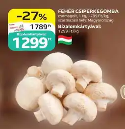Auchan Fehér csiperkegomba ajánlat