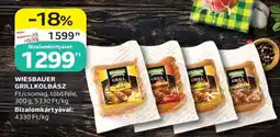 Auchan Wiesbauer Grillkolbász ajánlat