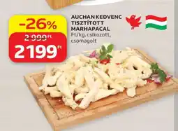 Auchan AUCHAN KEDVENC TISZTÍTOTT MARHAPACAL ajánlat