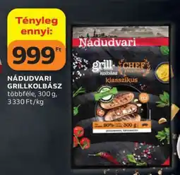 Auchan Nádudvari grillkolbász ajánlat