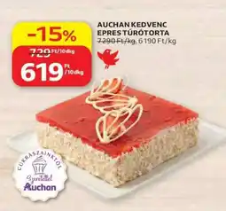 Auchan AUCHAN KEDVENC EPRES TÚRÓTORTA ajánlat