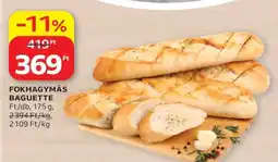 Auchan Fokhagymás Baguette ajánlat