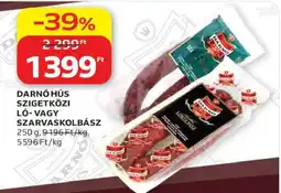 Auchan Darnó Hús Szigetközi Ló- vagy Szarvaskolbász ajánlat